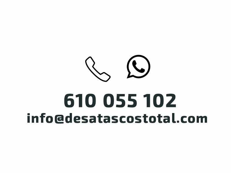 contacta con desatascos total